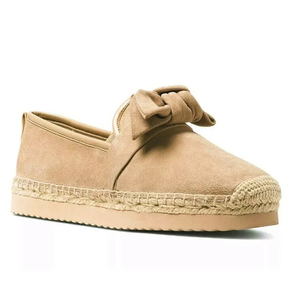Michael Kors Womens Willa Suede Espadrille Flats Size 5.5 MSRP $159 *Please Read - Picture 1 of 9